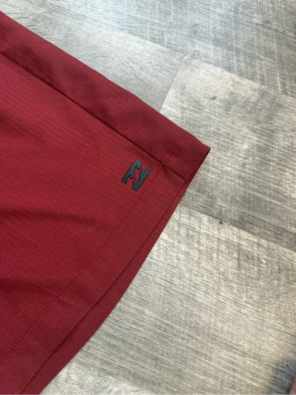 Billabong Men’s Burgundy Flat Front Shorts